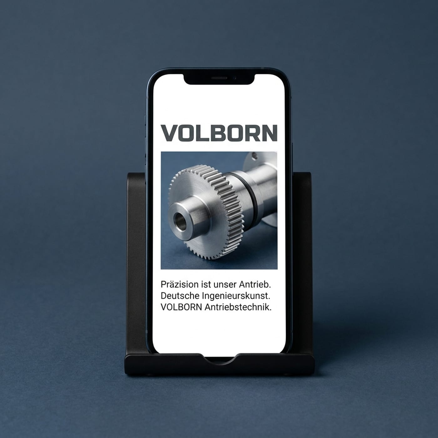 LinkedIn-Beitrag im Smartphone-Mockup